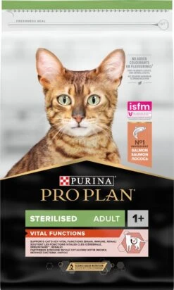 Pro Plan Sterilised Adult Vital Functions – Katten Droogvoer – Zalm – 10 Kg