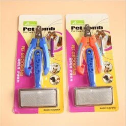 Professionele Set Voor Hond En Kat Een Nagelknipper Borstel En Kam – Klein