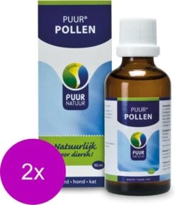 Puur Natuur Pollen – Supplement – Luchtwegen – 2 X 50 Ml