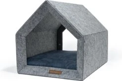 Rexproduct Hondenhuis – Hondenhuisjes Voor Binnen – Hondenkussen Inbegrepen – Hondenhok – Hondenmand – Gerecycled PETflessen – PETHome