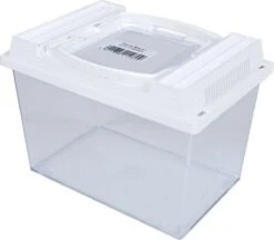 Savic Aquarium Plastic Met Wit Kapje 2,6 Ltr