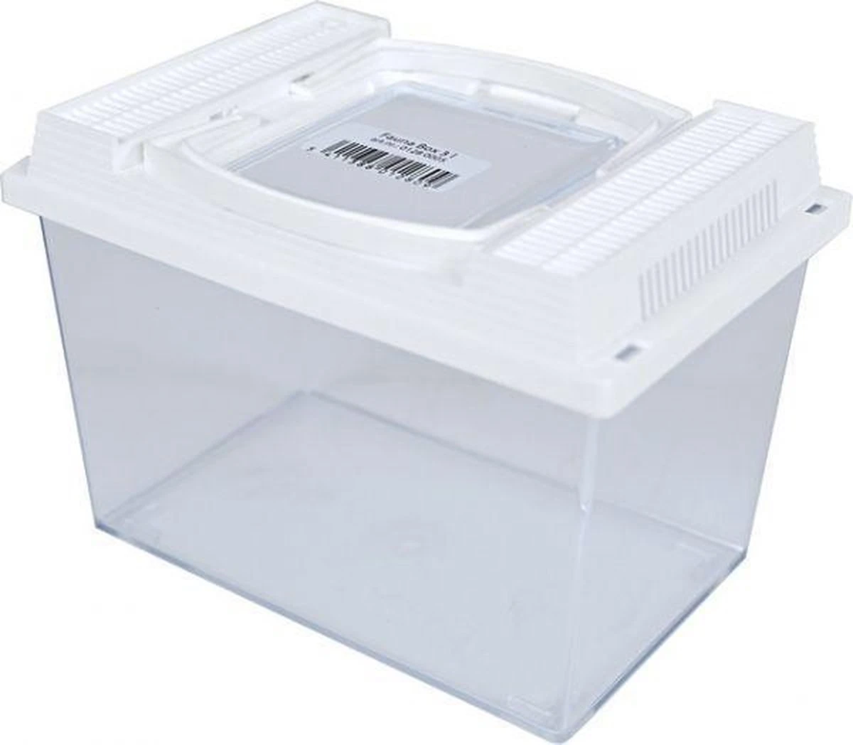 Savic Aquarium Plastic Met Wit Kapje 2,6 Ltr