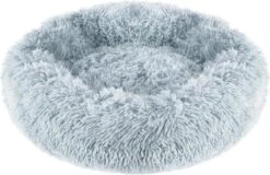 Studio Proud – Donut Mand – Honden En Katten Slaapbed – 50 Cm Licht Grijs – Pluche Hondenmand – Verkrijgbaar In Verschillende Maten En Kleuren
