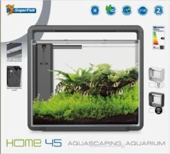 SuperFish Aquarium Home 45 Zwart