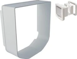 SureFlap Tunnelverlenging – Kattenluik – Wit – M – 14 X 12 Cm