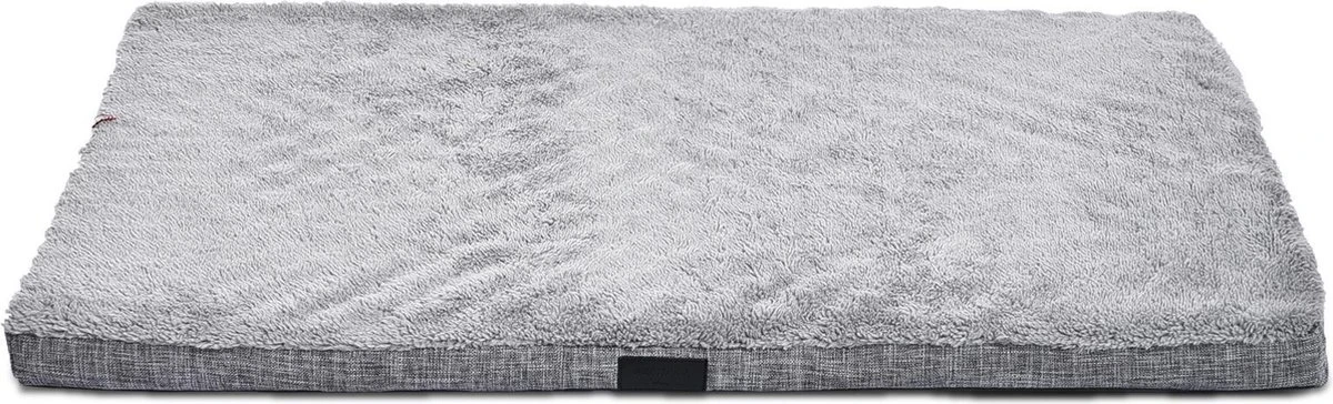 Topmast Benchkussen Hondenkussen Hondenmatras – Traagschuim Orthopedic Grijs 74 X 46 Cm