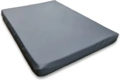 Topmast Jumbo – Hondenbed – Antraciet – 125 X 90 Cm – Leatherlook Hondenkussen – Hondensofa – Honden Ligbed – Hondenmatras