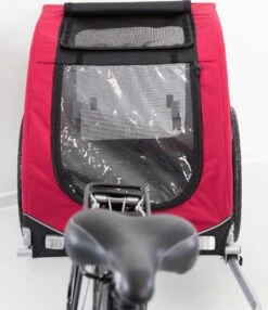 Trixie Hondenfietskar Zwart / Rood – 80X75X86 CM