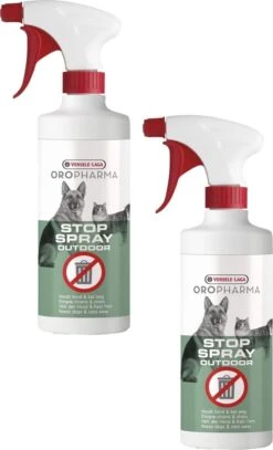 Versele-Laga Oropharma Stop Outdoor Spray – Hondenopvoeding – 2 X 500 Ml