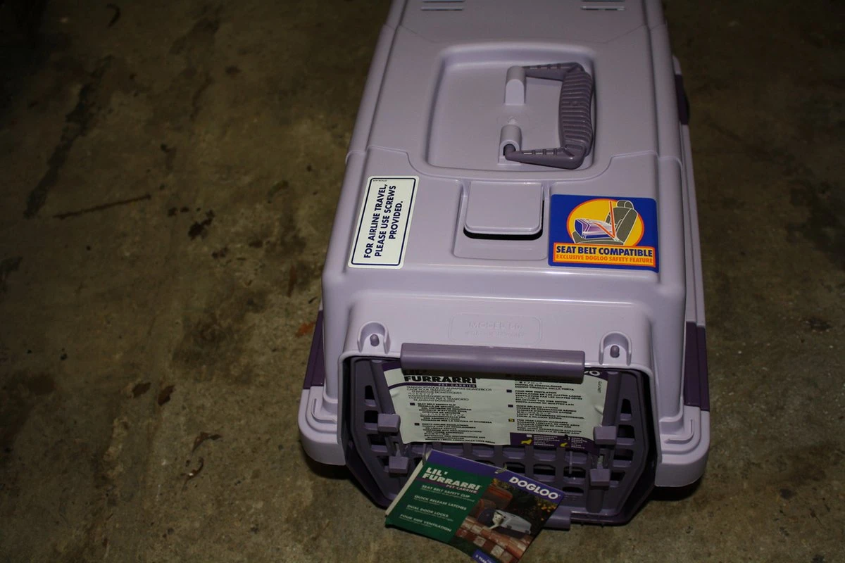 Vervoersbox Petsafe Furrarri 47,65×31,75×29 Cm.