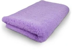 Vetbed Effen Lila – Antislip Hondenmat – 100 X 75 Cm – Benchmat – Hondenkleed – Voor Honden – Machine Wasbaar