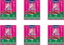Vitakraft – Kattensnack – Catstick Mini – Eend & Konijn – 3 Sticks Per 6 Zakjes