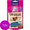 Vitakraft Triggles 40 G – Kattensnack – 12 X Koolvis