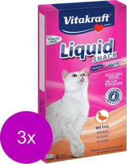 Vitakraft Cat Liquid Snacks – 3 St à 6 St