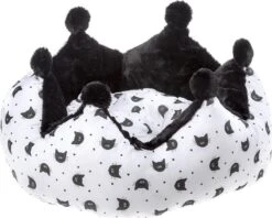 FERPLAST Kattenmand Mikado 60 X 55 Cm Katoen Wit/zwart